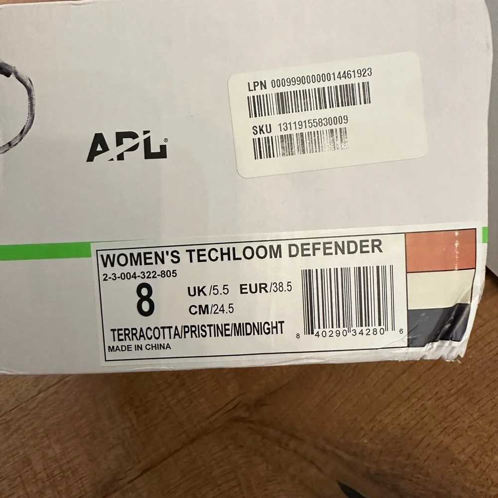 NIB APL TechLoom Defender Terracotta/Pristine/Midnight Hiking Shoe Boot - Picture 2 of 7
